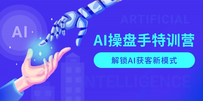 AI-操盘手特训营，解锁AI获客新模式，全面掌握AI商业应用与提示词技巧-财虎网络科技