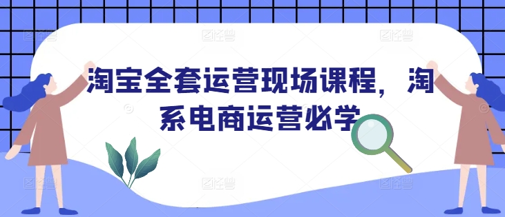 淘宝全套运营现场课程,淘系电商运营必学-财虎网络科技