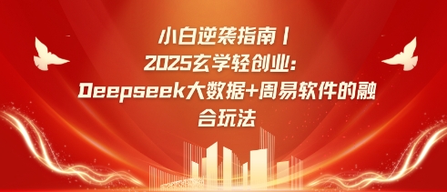 小白逆袭指南，2025玄学轻创业：Deepseek大数据+周易算法的融合玩法-财虎网络科技