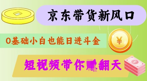 最新京东短视频带货代运营秘籍，轻松躺挣【揭秘】-财虎网络科技