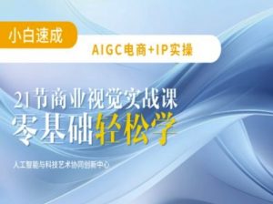 AIGC电商必备实操:21节平面设计实战课,教你玩转AI-财虎网络科技