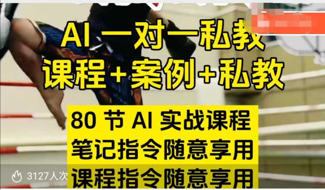 AI指令实战课，课程+案例，80节AI实战课程，笔记指令随意享用，课程指令随意享用(更新26年3月)-财虎网络科技