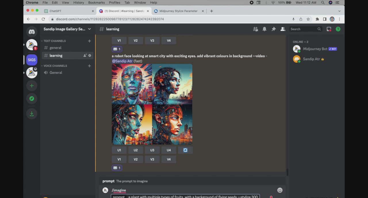 图片[2]-ChatGPT4 和 MidJourney AI 绘画聊天革命性指南教程-33节视频课-中英字幕-财虎网络科技