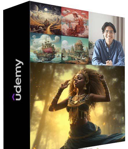 MidjourneyAI绘画艺术生成的大师级写作提示指南教程-8节视频课-中英字幕-财虎网络科技