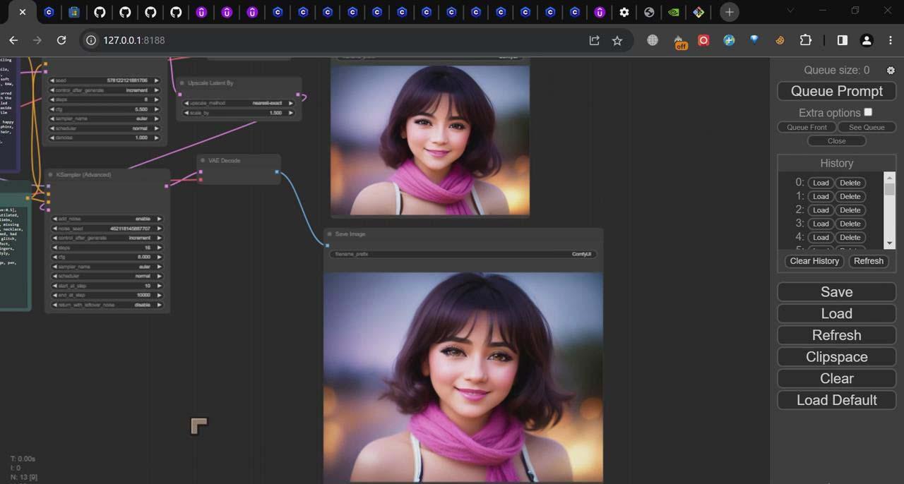 图片[2]-ComfyUI 利用 Stable Diffusion 学习AI GUI 工作流程教程-中英字幕-财虎网络科技