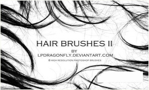 PS发丝笔刷-财虎网络科技