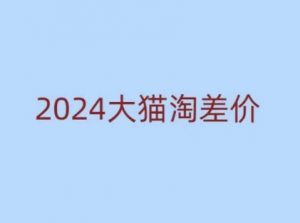 2024版大猫淘差价课程，新手也能学的无货源电商课程-财虎网络科技
