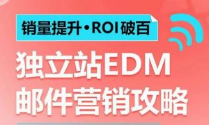 销量提升•ROI破百 独立站EDM邮件营销攻略，如何通过邮件营销每年获得100万美金销售额!-财虎网络科技