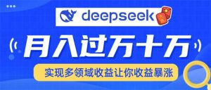 用DeepSeek席卷各大平台，快速上手实现多领域，让你收入猛增-财虎网络科技