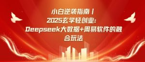 小白逆袭指南,2025玄学轻创业:Deepseek大数据+周易算法的融合玩法-财虎网络科技