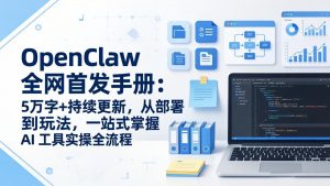 OpenClaw 全网首发手册：5万字+持续更新，从部署到玩法，一站式掌握 AI 工具实操全流程-财虎网络科技