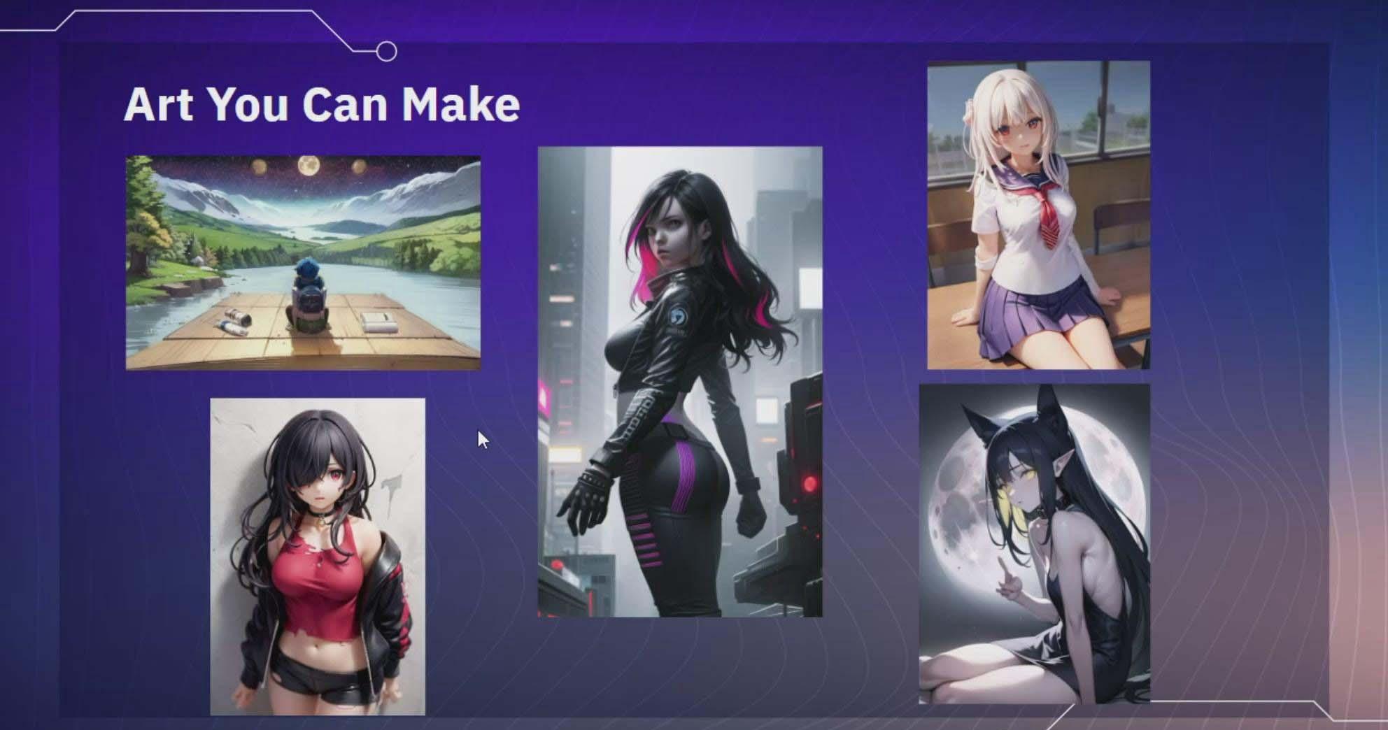 图片[2]-利用Stable Diffusion AI人工智能生成动漫艺术分步教程-14节课-中英字幕-财虎网络科技