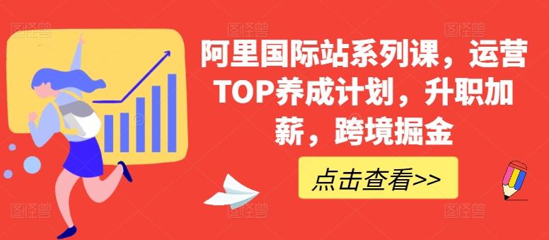 阿里国际站系列课，运营TOP养成计划，升职加薪，跨境掘金-财虎网络科技