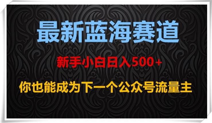 最新蓝海赛道，新手小白日入500+，你也能成为下一个公众号流量主【揭秘】-财虎网络科技