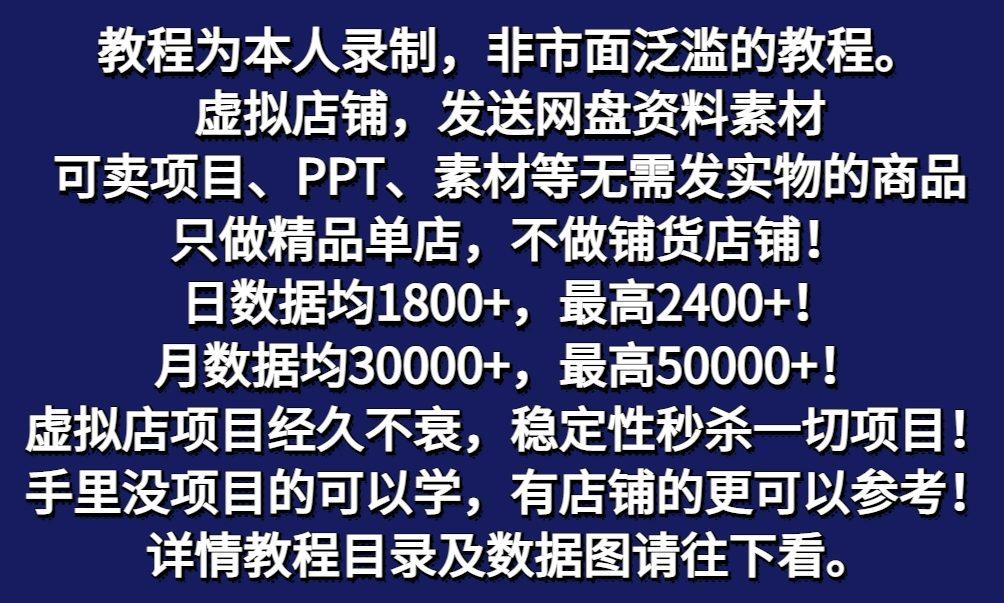 图片[2]-拼多多虚拟电商训练营月入50000+你也行，暴利稳定长久，副业首选-财虎网络科技