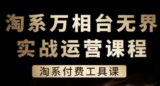 淘系万相台无界实战运营课，淘系付费工具课-财虎网络科技