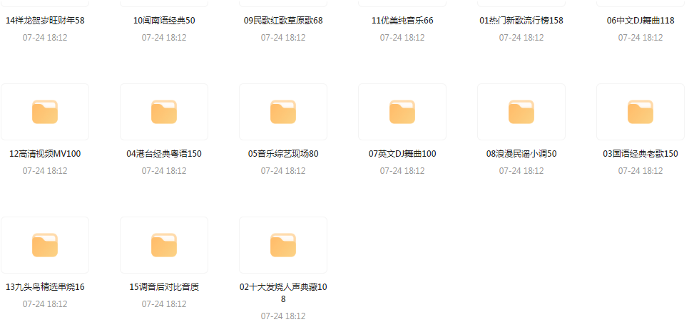 【无损音乐分享】2024龙年车载音乐九头鸟贺岁专辑-财虎网络科技