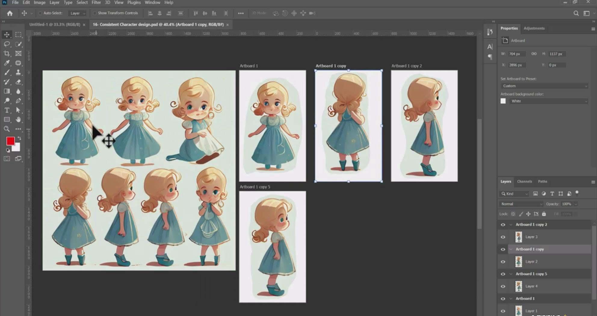 图片[7]-掌握 MidJourney V5 AI + ChatGPT创建一致的角色设计图像-22节课-中英字幕-财虎网络科技