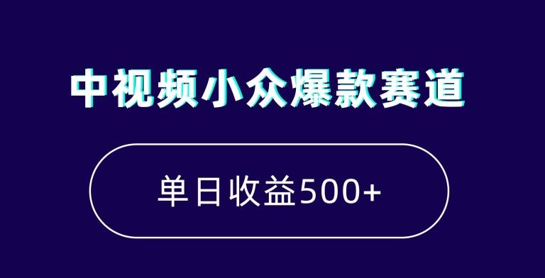 中视频小众爆款赛道，7天涨粉5万+，小白也能无脑操作，轻松月入上万【揭秘】-财虎网络科技