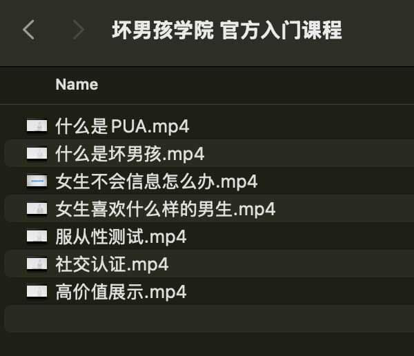 坏男孩学院 官方入门课程-财虎网络科技