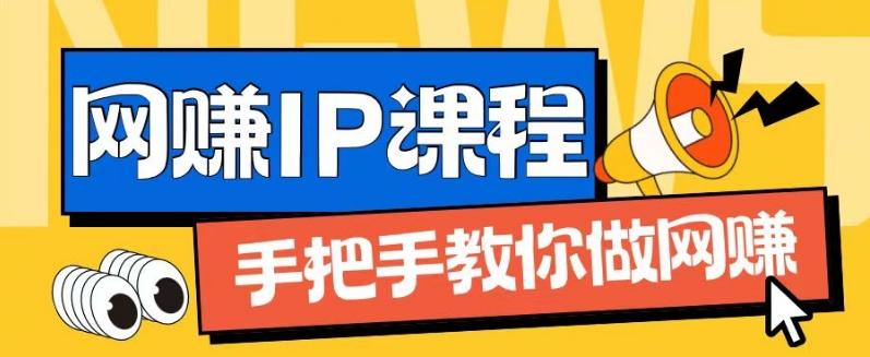ip合伙人打造1.0，从0到1教你做网创，实现月入过万【揭秘】-财虎网络科技
