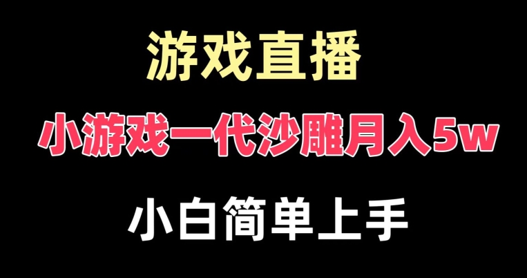 玩小游戏一代沙雕月入5w，爆裂变现，快速拿结果，高级保姆式教学【揭秘】-财虎网络科技