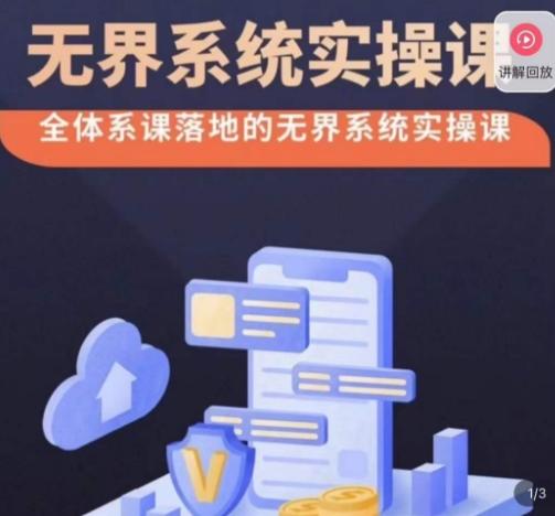 老衲·无界系统实操课，全体系落地无界改版后选择、出价、高投产做付费引流-财虎网络科技