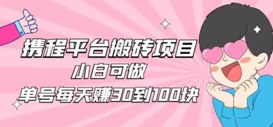 携程旅游搬砖新玩法，日入100+小白可直接上手-财虎网络科技