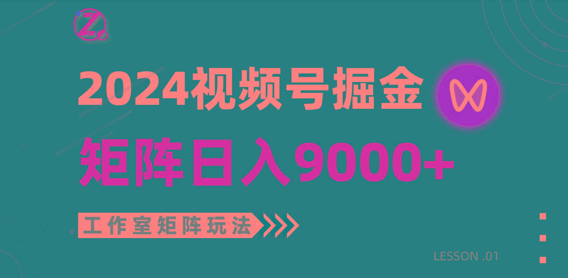 (9709期)【蓝海项目】2024视频号自然流带货，工作室落地玩法，单个直播间日入9000+-财虎网络科技