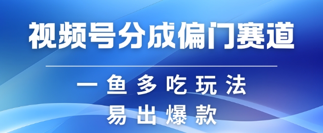 视频号创作者分成计划偏门类目，容易爆流，实拍内容简单易做【揭秘】-财虎网络科技