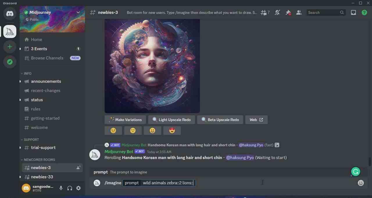 Midjourney AI人工智能艺术图片从入门到高级创作教程-33节课-中英字幕-财虎网络科技