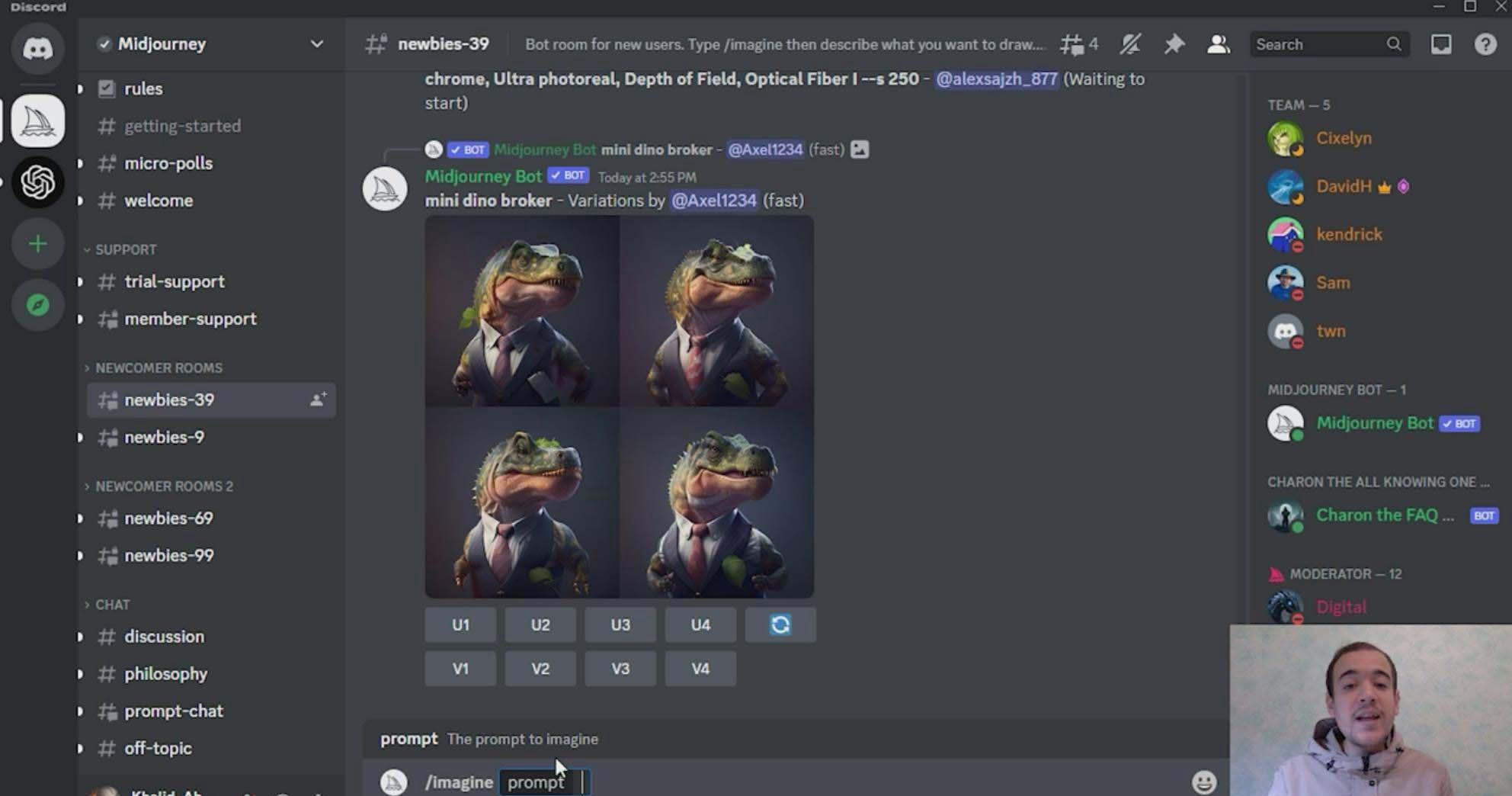 图片[1]-Midjourney 精通教程-使用Midjourney AI创建美丽艺术图像-36节课-中英字幕-财虎网络科技