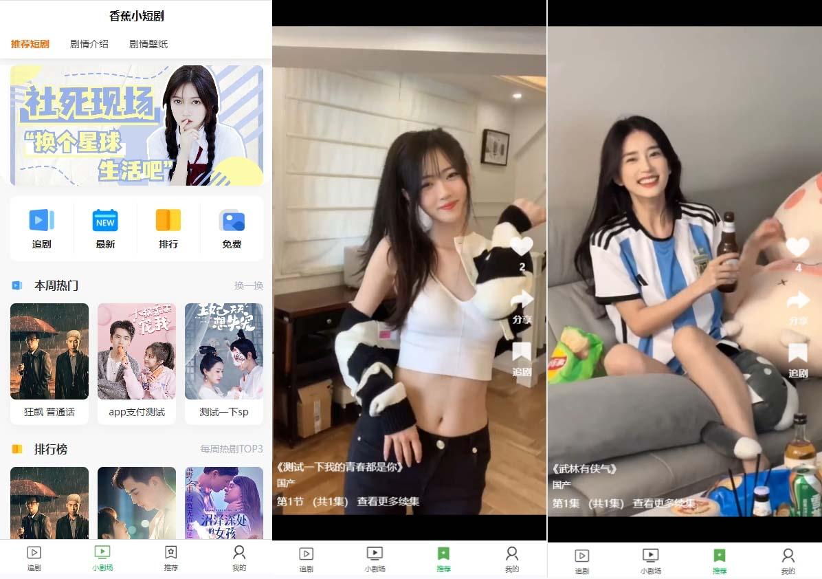 (8542期)小剧场短剧影视系统源码 全开源 带支付收益+会员机制+代理推广等模式【…-财虎网络科技